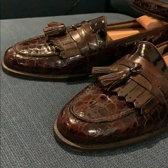 Johnston & Murphy Malano Loafers & Matching Belt - Picture 2 of 6